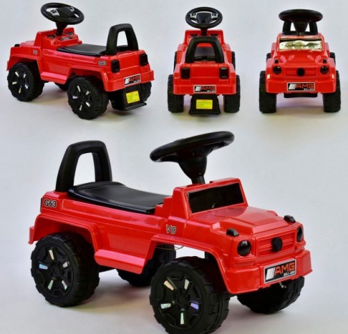 

Машина-Толокар 809 V-10505 JOY цвет КРАСНЫЙ, РУССКОЕ ОЗВУЧИВАНИЕ, СВЕТОВЫЕ ЭФФЕКТЫ, багажник