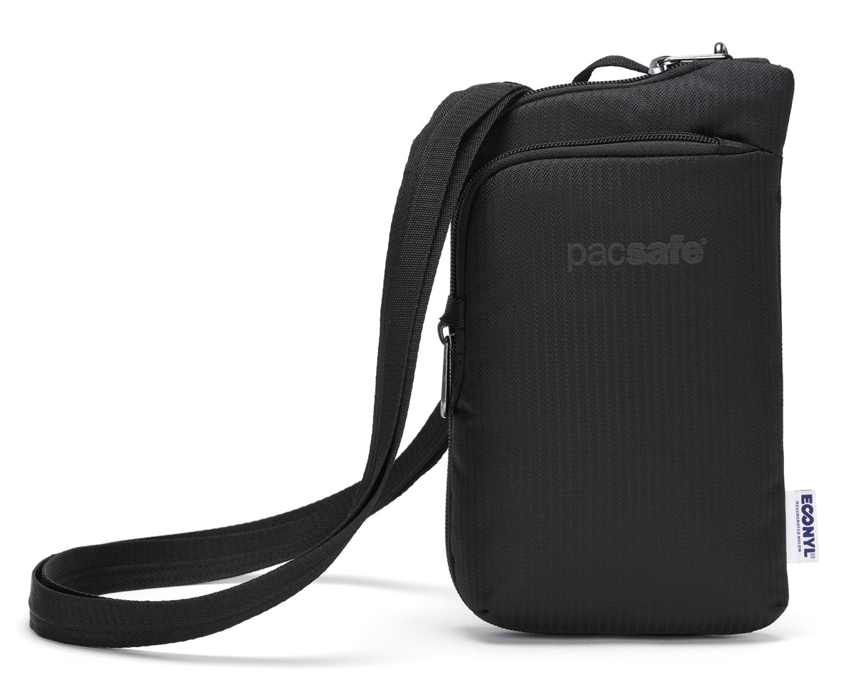

Сумка через плечо Pacsafe Пак Сэйф Daysafe Econyl tech crossbody 4 степени защиты антивор