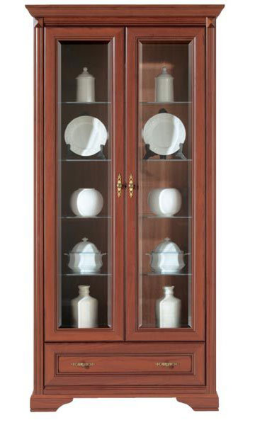 

Витрина BRW (Black Red White) Стилиус NWIT 2d1s черешня античная