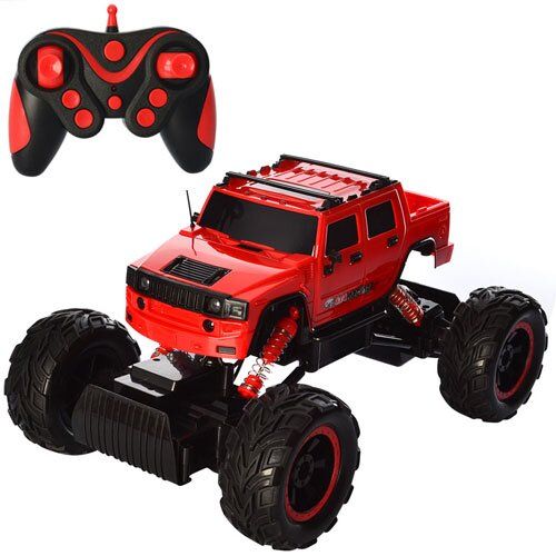 

Радиоуправляемая игрушка Джип Rock Crawler 0133 Красный