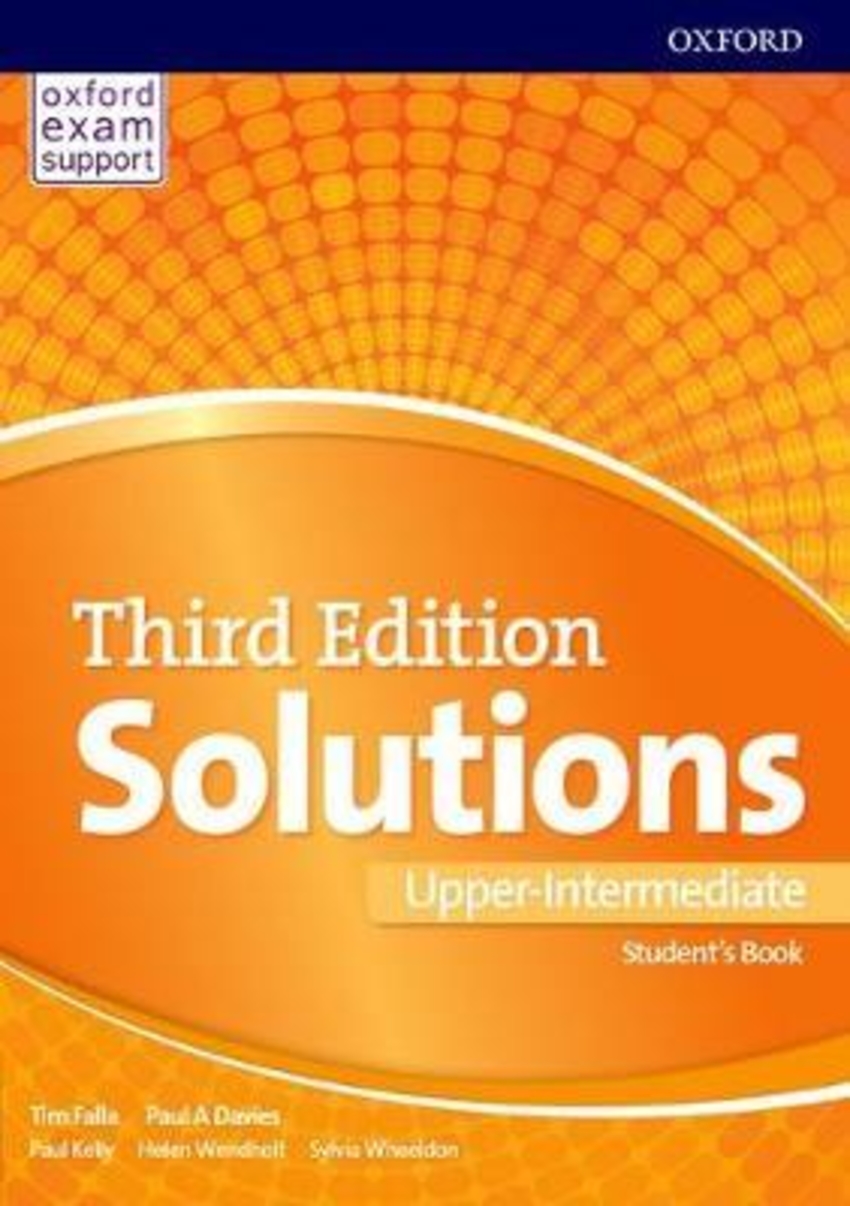 

Книга Solutions 3rd ed upper-intermediate Student's Book