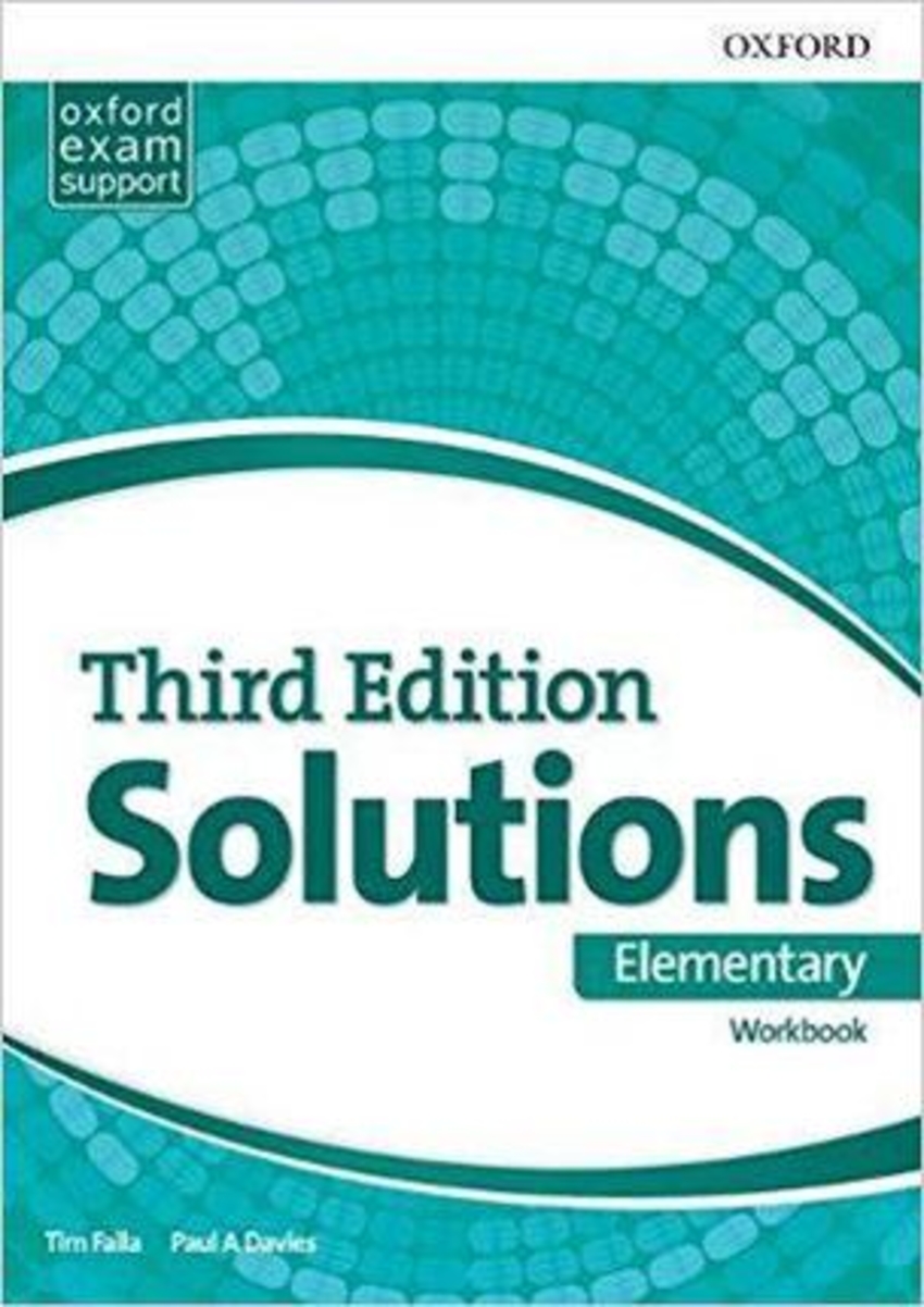 

Книга Solutions 3rd ed elementary Workbook