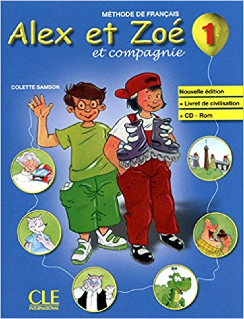 

Книга Alex et Zoe Nouvelle 1 Livre de L`eleve + Livret de civilisation + CD-ROM