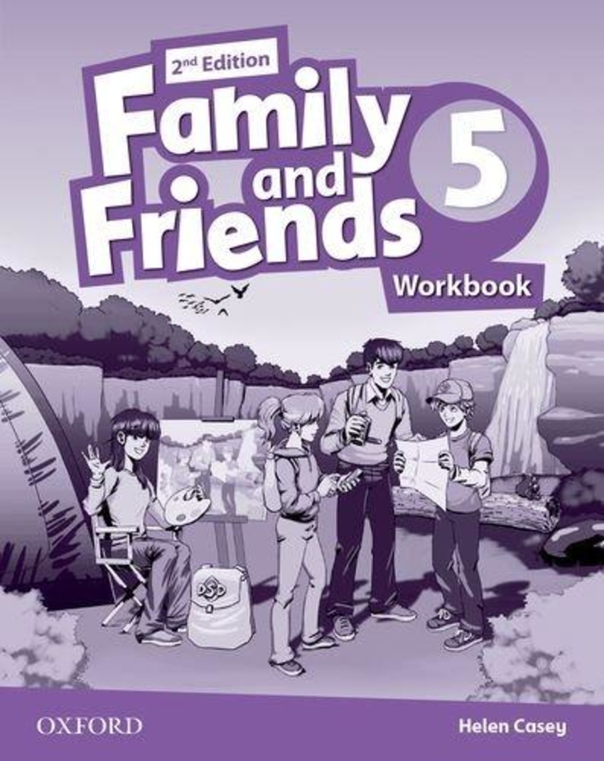 

Книга Family and Friends 2nd ed 5 Workbook