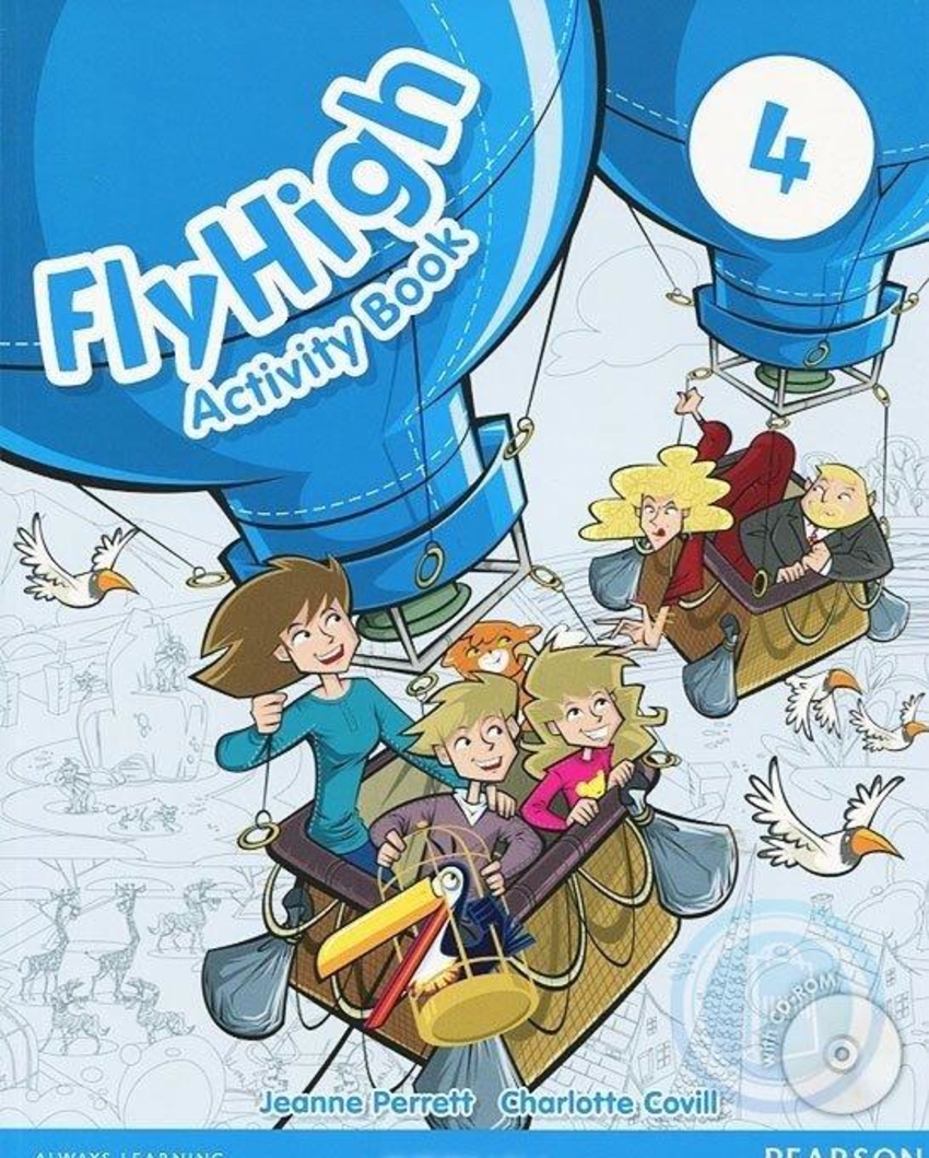 

Книга Fly High 4 Activity Book with CD-Rom