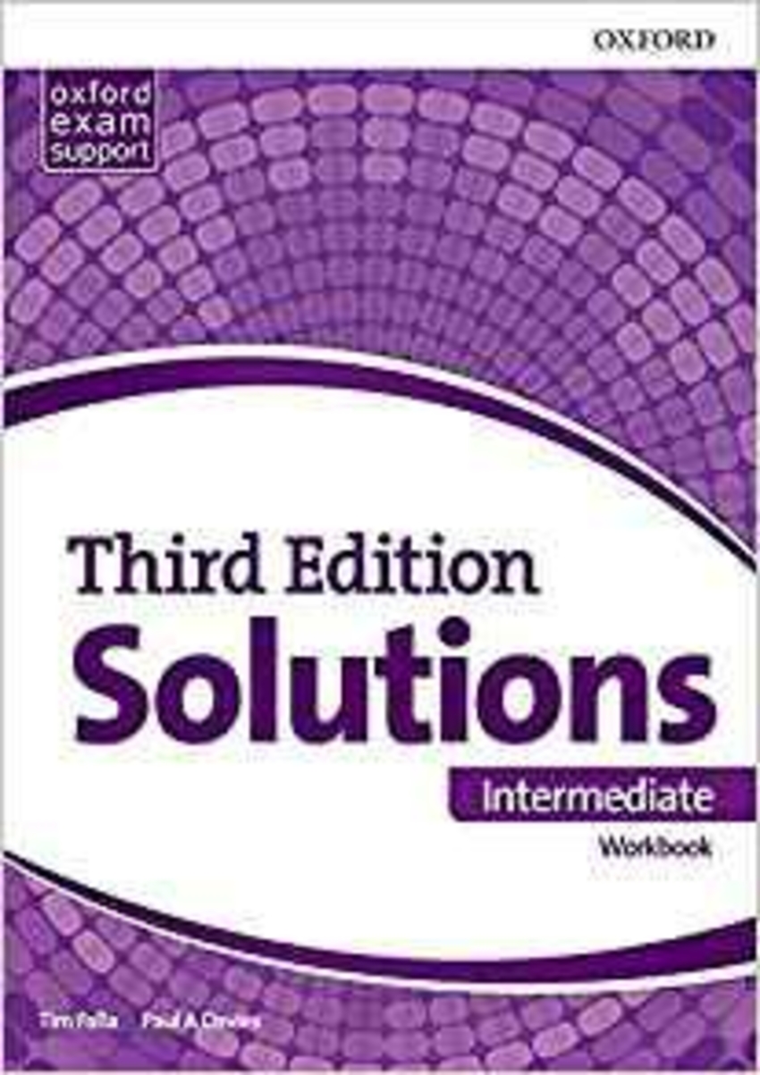 

Книга Solutions 3rd ed intermediate Workbook