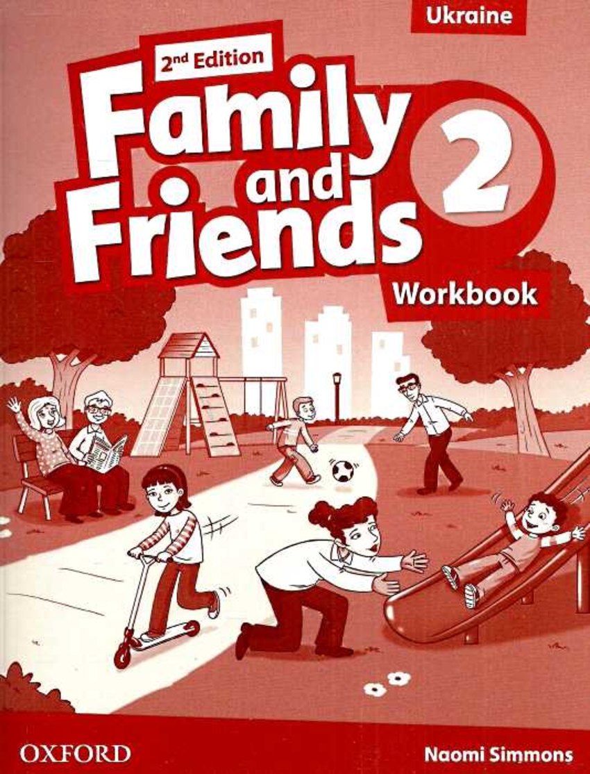 

Книга Family and Friends 2nd ed 2 Workbook (Ukraine)