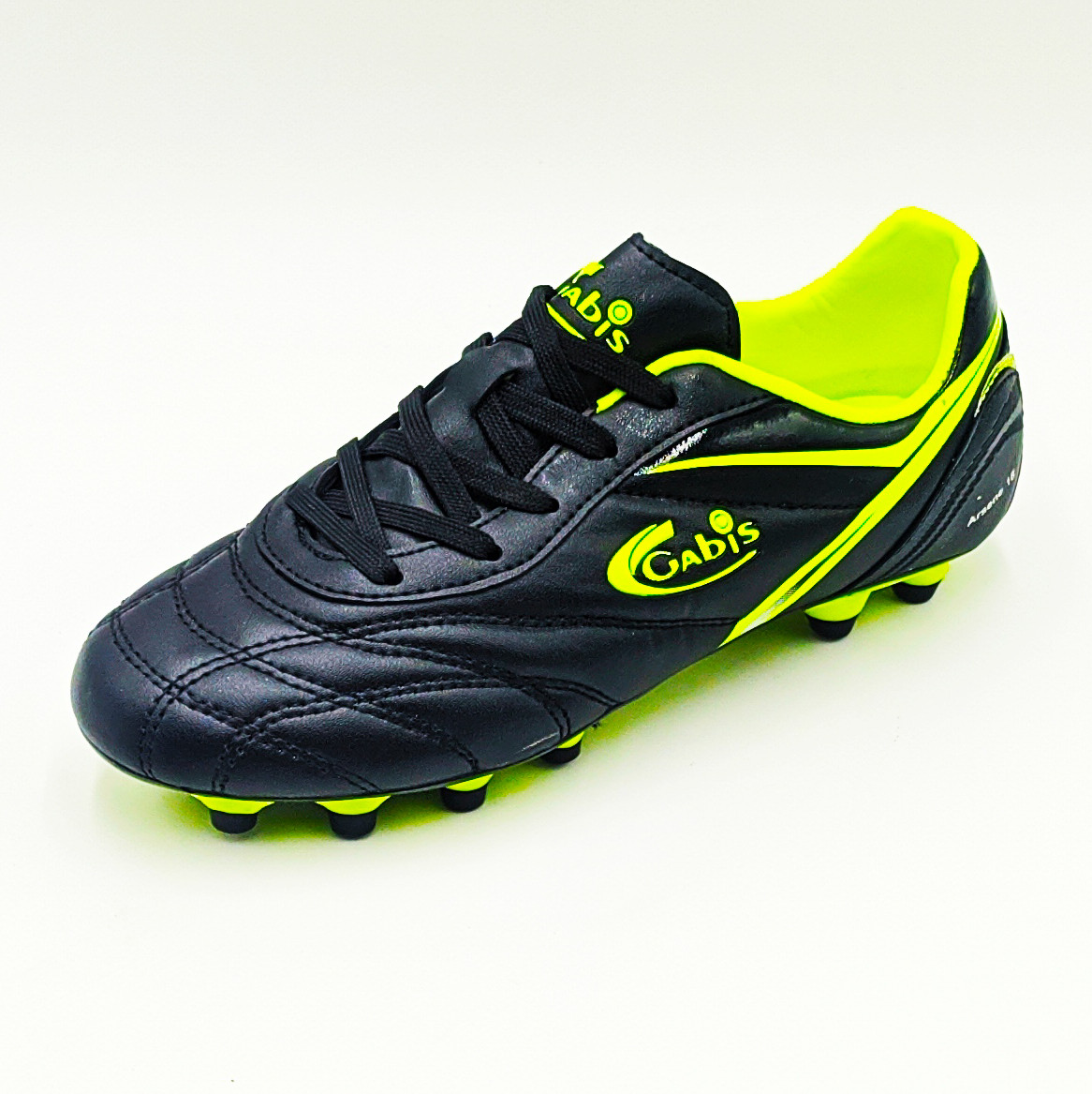 

Бутсы подростковые GABIS VL20075-TPU Black-Lemon-Green / Модель 100836 40