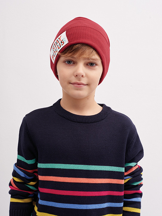 

Шапка Таранто Dembohous 54-56 бордовый 33103