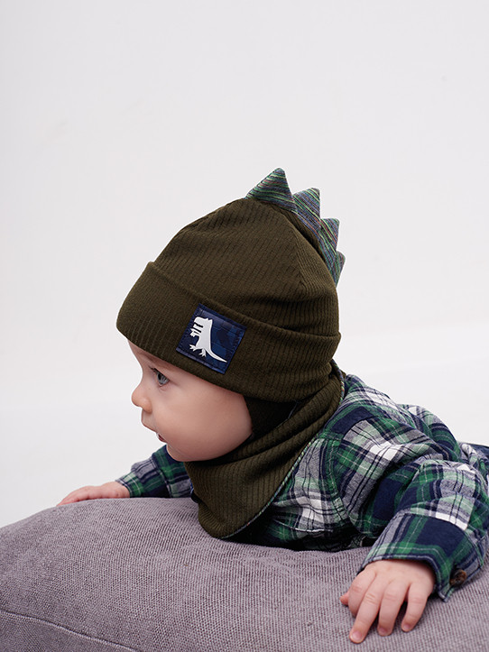 

Шапка и хомут Реджо Dembohouse 42-44 хаки 33046