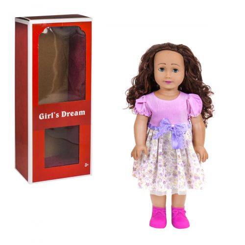 

Реалистичная кукла Baby-Toy "Girl's Dream", 45 см (в фиолетовом) 8920 С