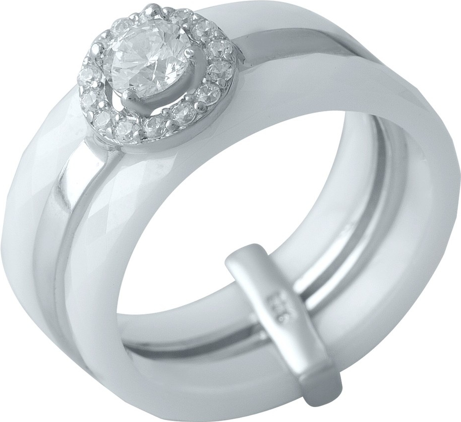 

Серебряное кольцо SilverBreeze с керамикой 1150566 18.5 размер, 18.5 размер