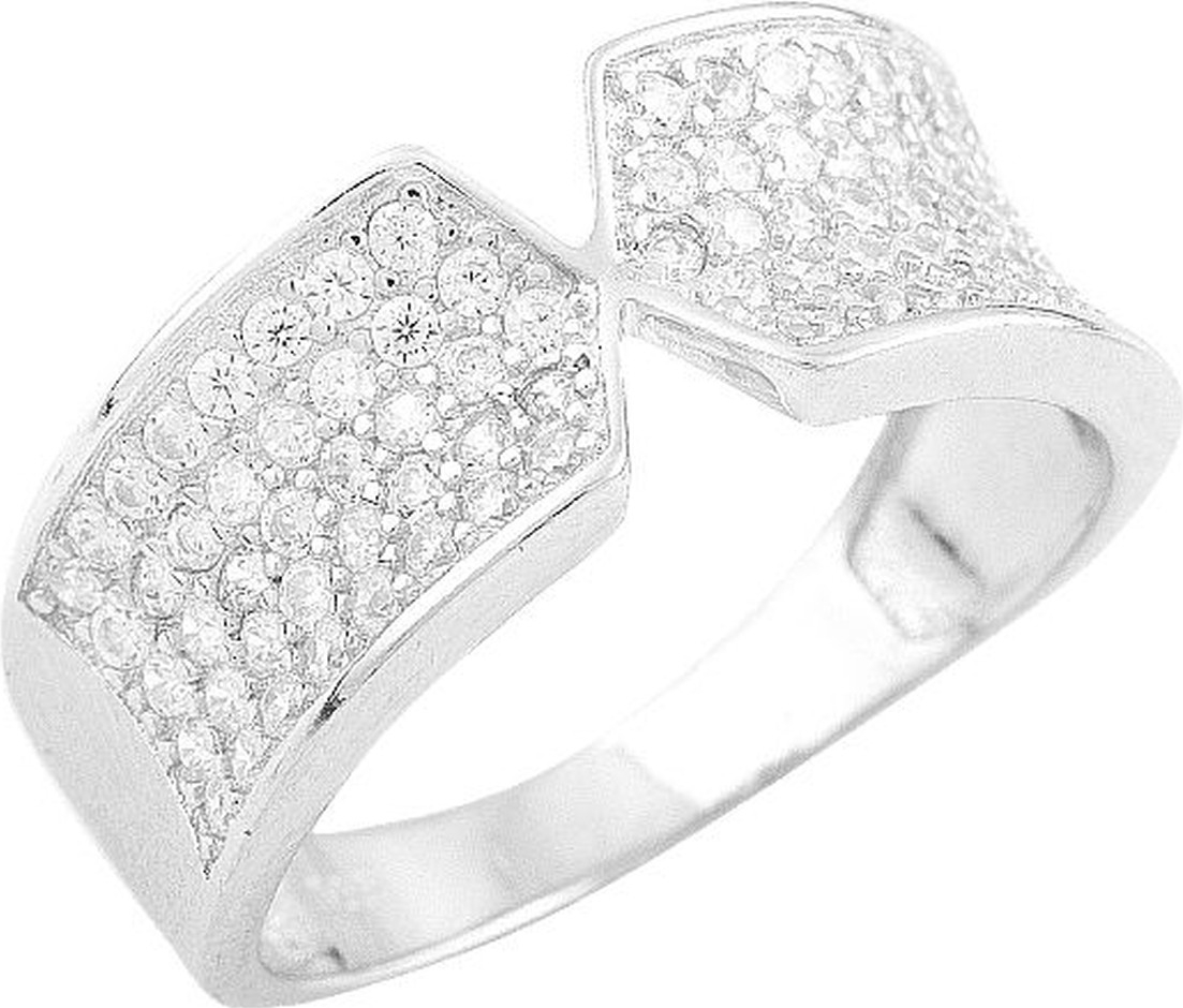

Серебряное кольцо SilverBreeze с фианитами 1560693 19 размер, 19 размер