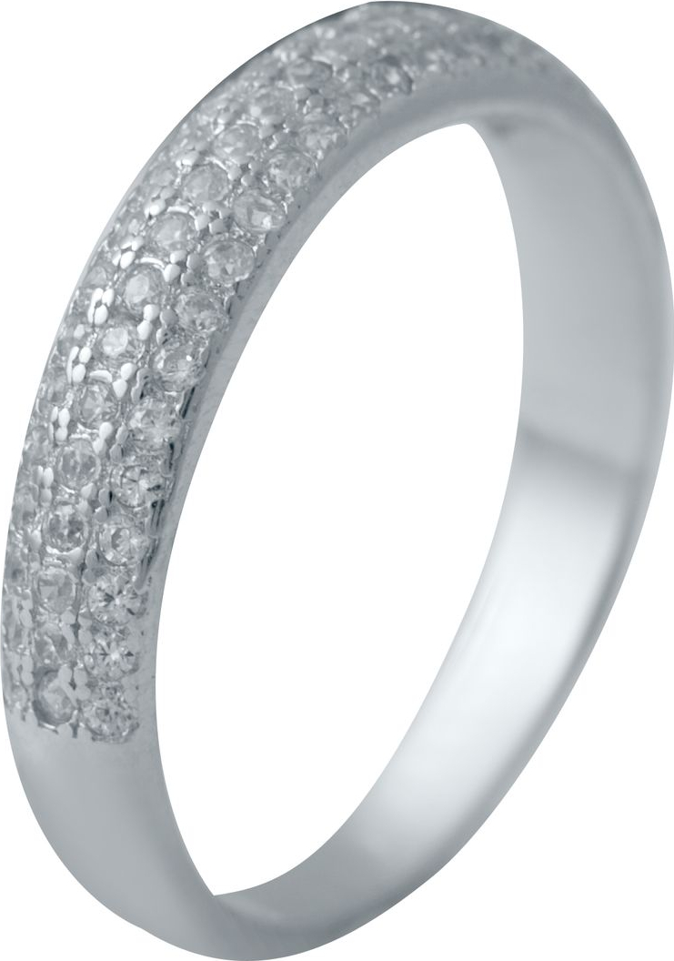 

Серебряное кольцо SilverBreeze с фианитами 2036586 16.5 размер, 16.5 размер