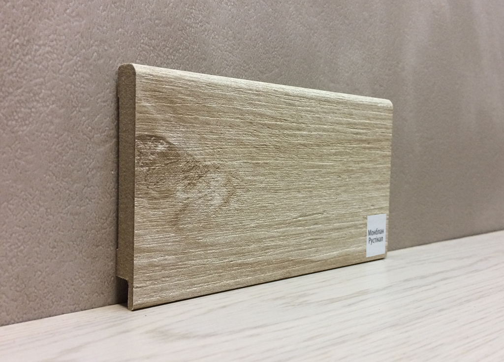 

Плинтус Супер Профиль Монблан Рустикал 2800x79x12,5 Бежевый 1279mr