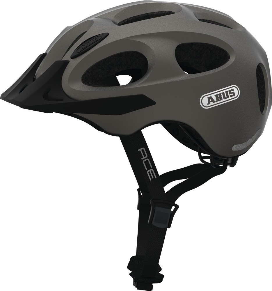 

Шлем велосипедный ABUS YOUN-I ACE L 56-61 Metallic Silver 818233