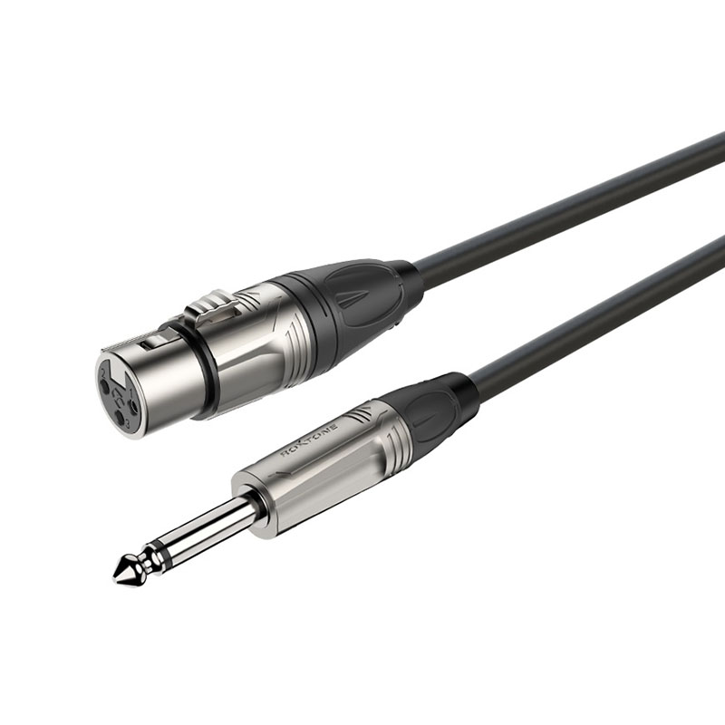 

Микрофонный кабель Roxtone DMXJ210L3, XLR - Jack, 2x0.22, 3 м
