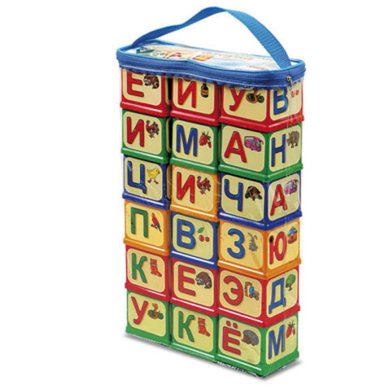 

Кубики Азбука 18 шт Юника (0620) (50071)