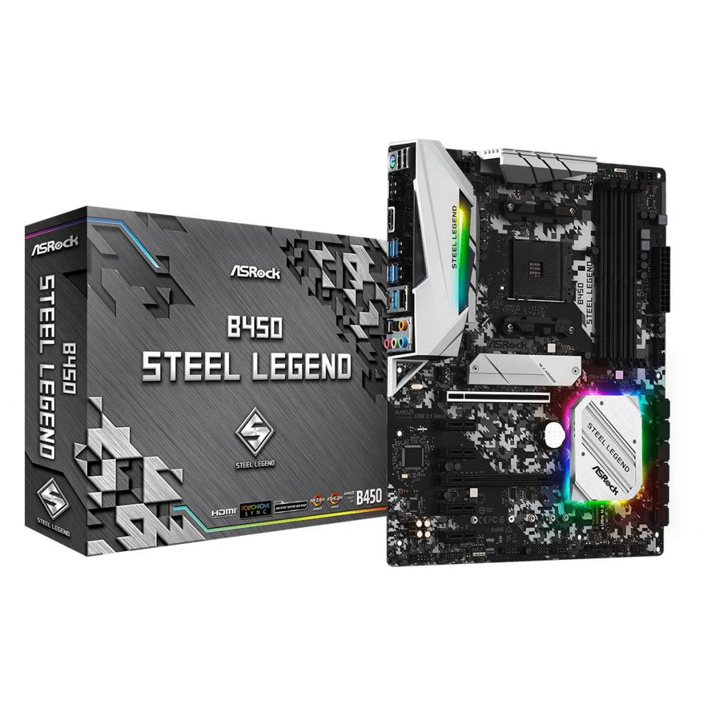 

Материнская плата ASRock B450 STEEL LEGEND