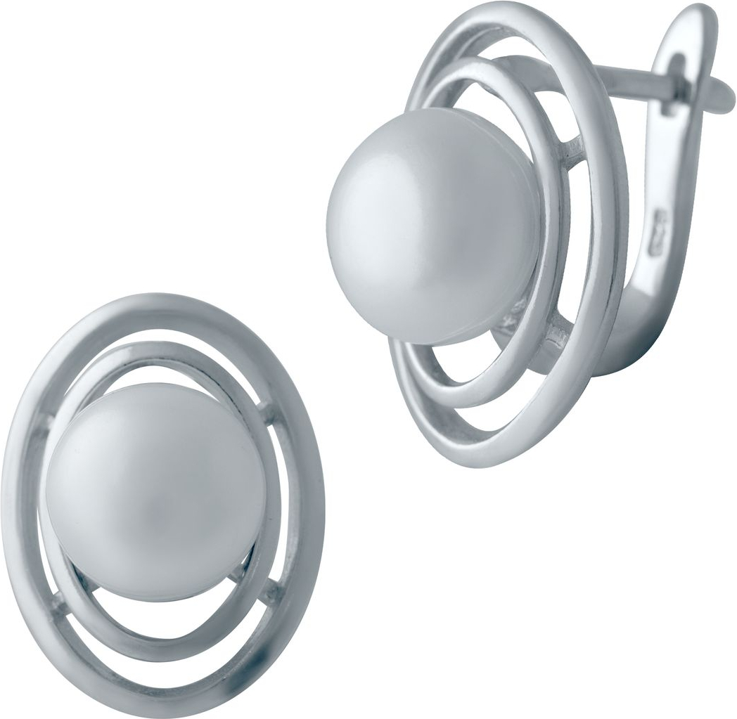 

Серебряные серьги SilverBreeze с натуральным жемчугом 2006404, размер