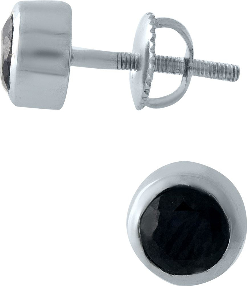 

Серебряные серьги SilverBreeze с натуральным сапфиром 0634296, размер