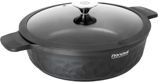 

Сотейник Rondell ArtDeco с крышкой 28 см (RDA-1255)