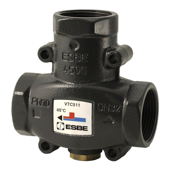 

Термостатический смесительный клапан ESBE VTC511 Rp 1 1/4 55 C (51020700)