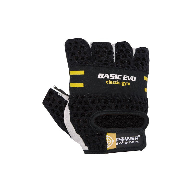 

Перчатки для фитнеса Power System PS-2100 Evo унисекс Black/Yellow M