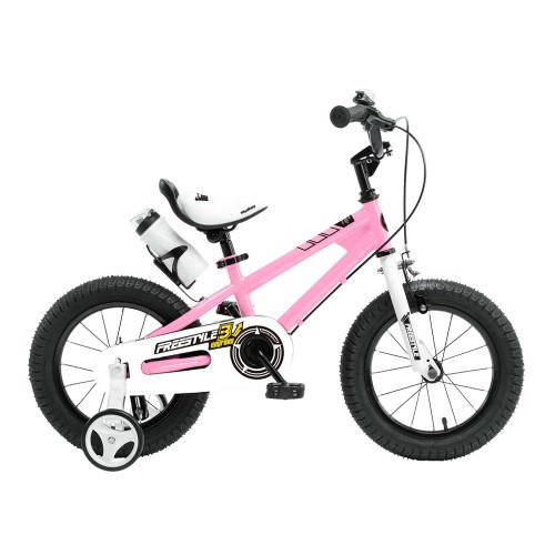 

Детский велосипед Royal Baby Freestyle 12 дюймов Розовый (RB12B-6)