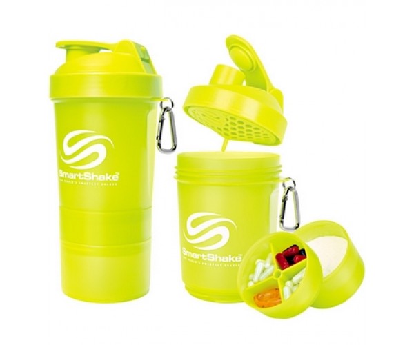 

Шейкер SmartShake Original2Go 600 мл NEON Yellow (700701)