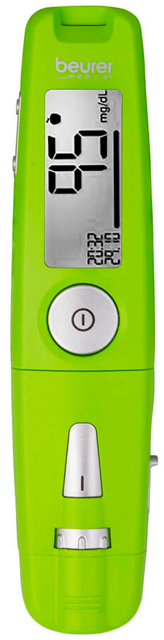

Глюкометр Beurer BR-GL 50 mmol/l fresh green