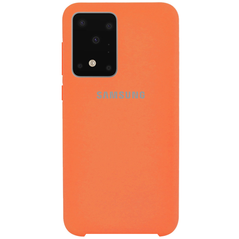 

Чехол Epik Silicone case для Samsung Galaxy S20 Ultra Orange