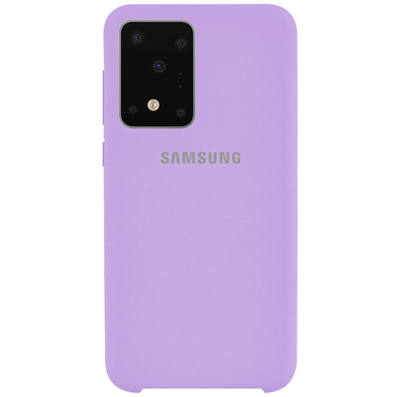 

Чехол Epik Silicone case для Samsung Galaxy S20 Ultra Сиреневый