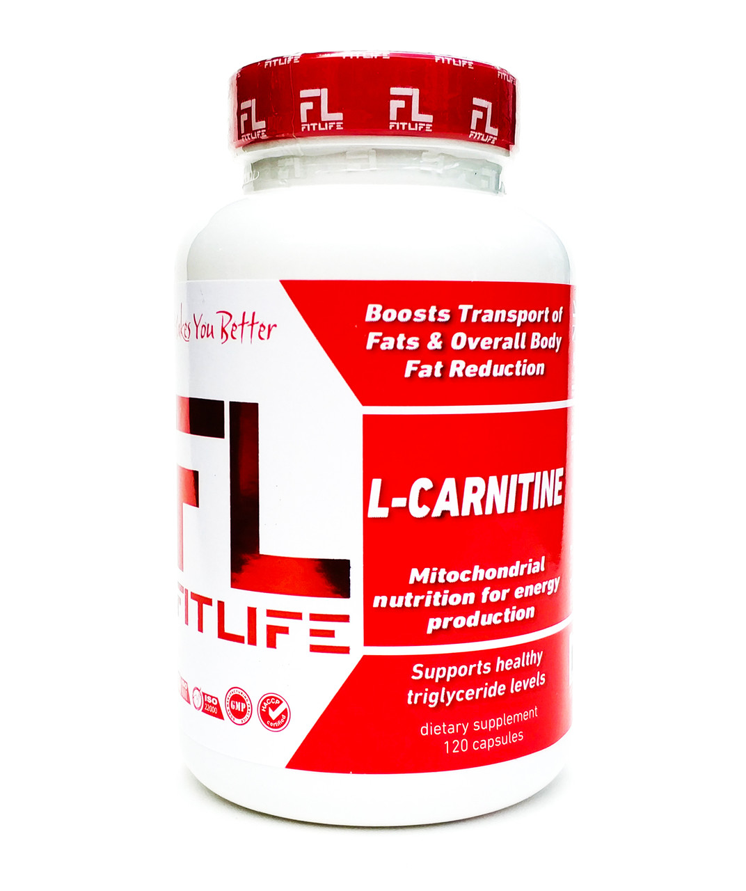 

Жиросжигатель FitLife L-Carnitine 120 капсул