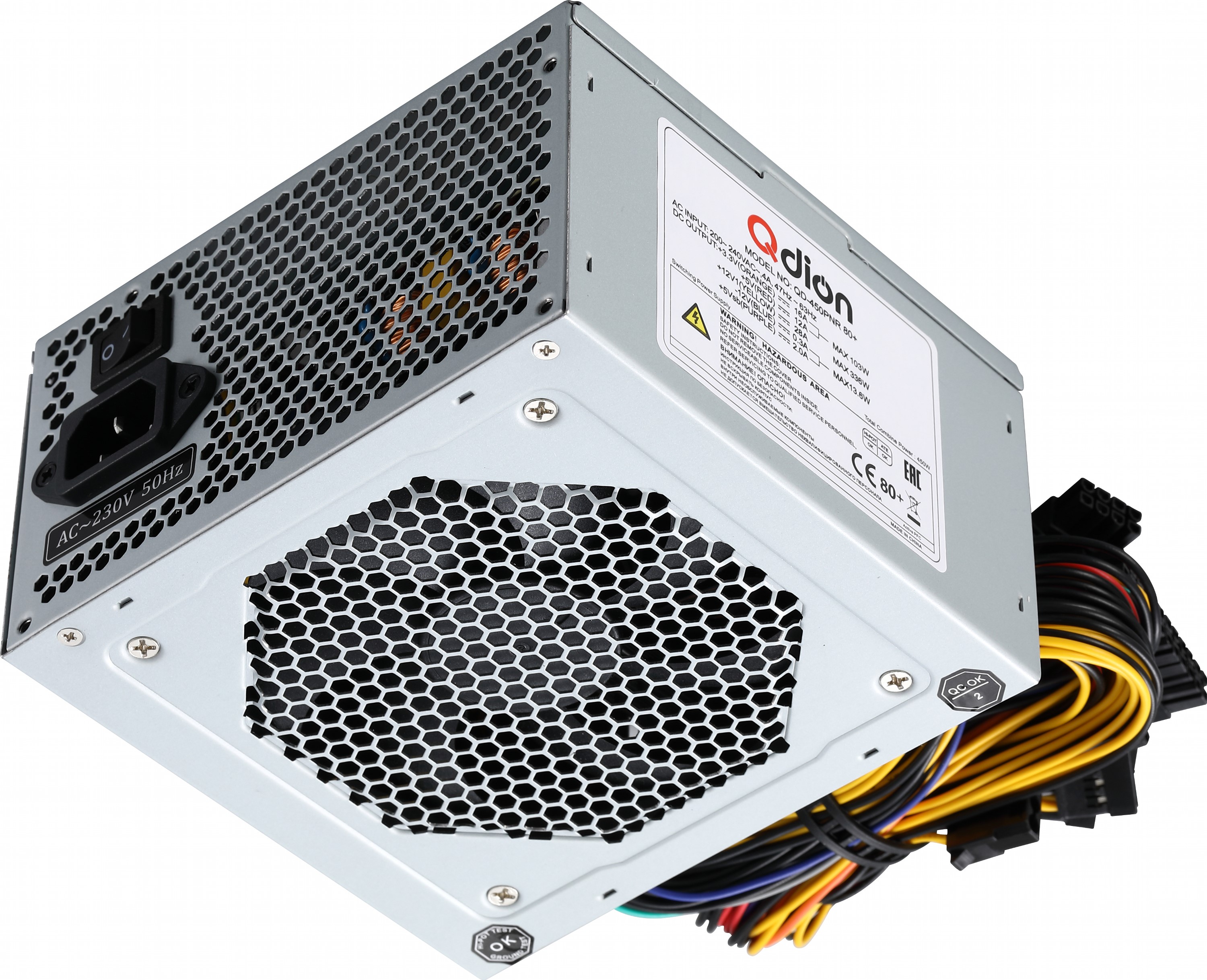

Блок питания Qdion QD-450PNR 80+ 450W