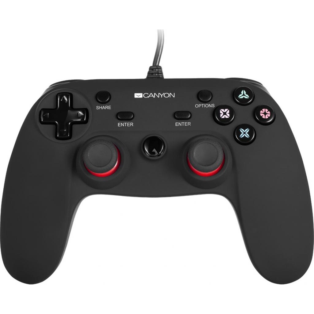 

Геймпад CANYON Wired Gamepad With Touchpad For PS4 (CND-GP5)