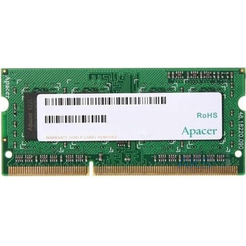 

Модуль пам&яті для ноутбука SoDIMM DDR3 4GB 1600 MHz Apacer (75.B83DF.G030B)