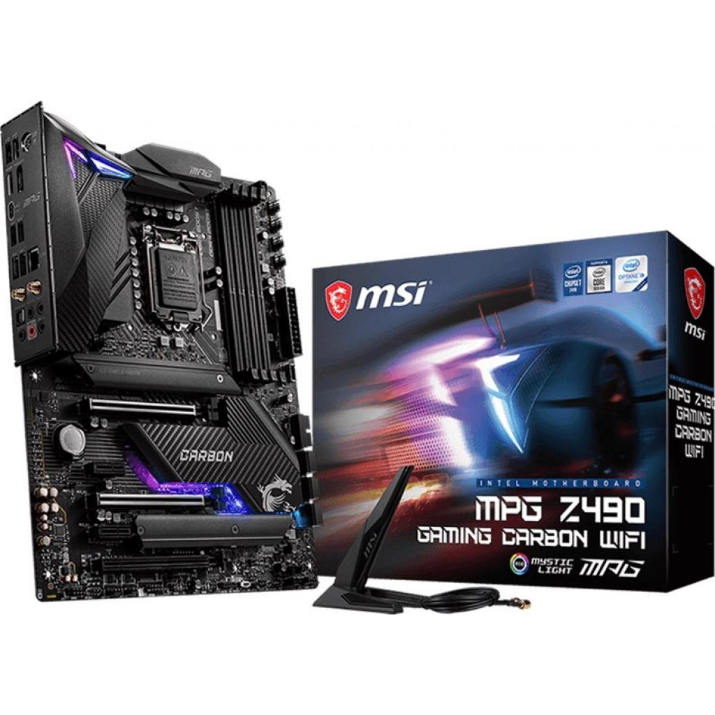 

Материнська плата MSI MPG Z490 GAMING CARBON WIFI