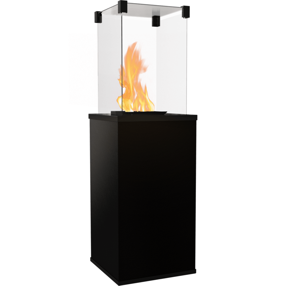 

Газовий обігрівач Kratki PATIO MINI керамограніт COLLECTION NERO ASSOLUTO - ручне управління