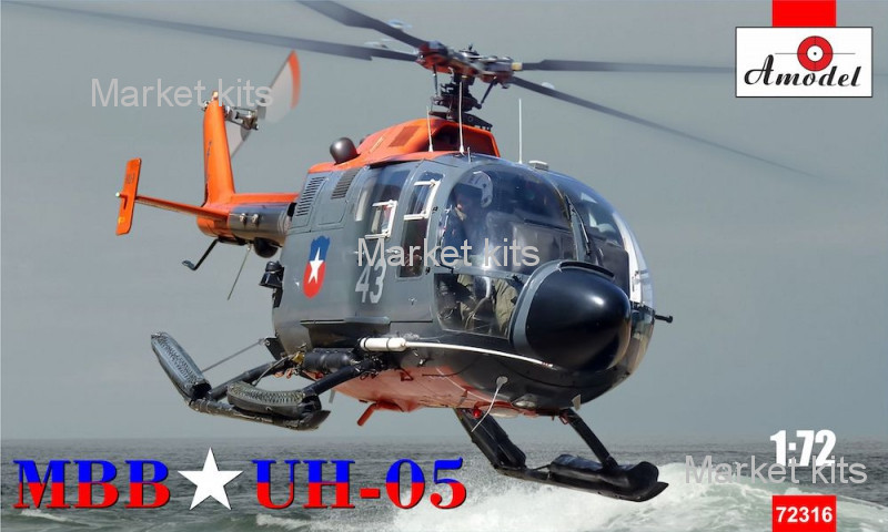 

Вертолет MBB UH-05 1:72 AMODEL (AMO72316)