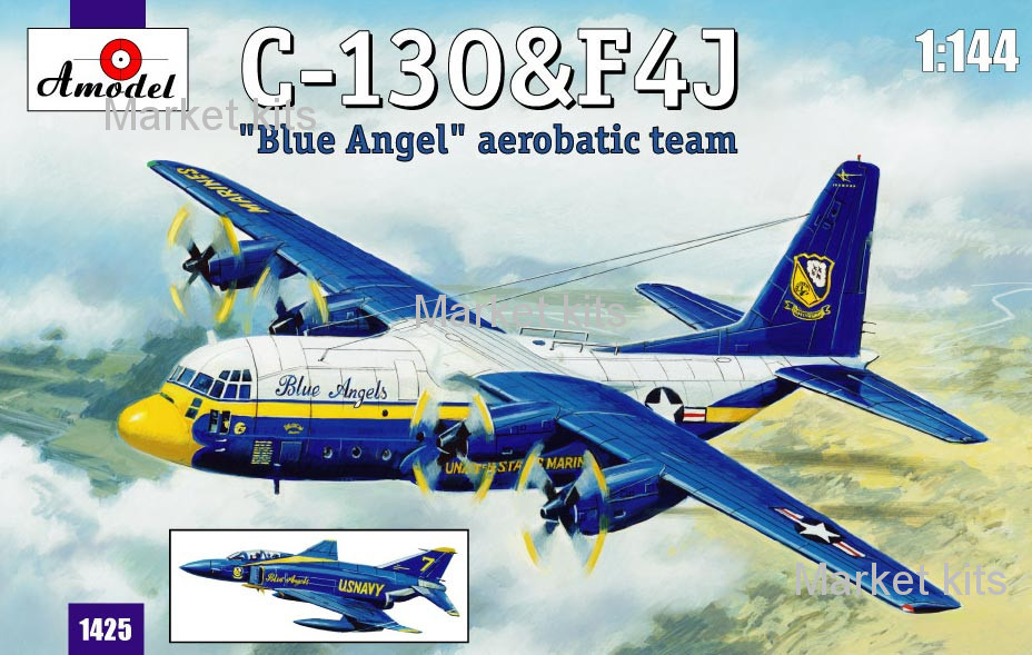 

C-130&F4J 'Blue Angel' Aerobatic team 1:144 AMODEL (AMO1425)