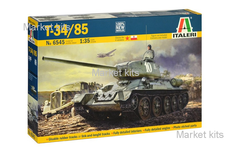 

Танк Т-34-85 (1944 год) 1:35 ITALERI (IT6545)