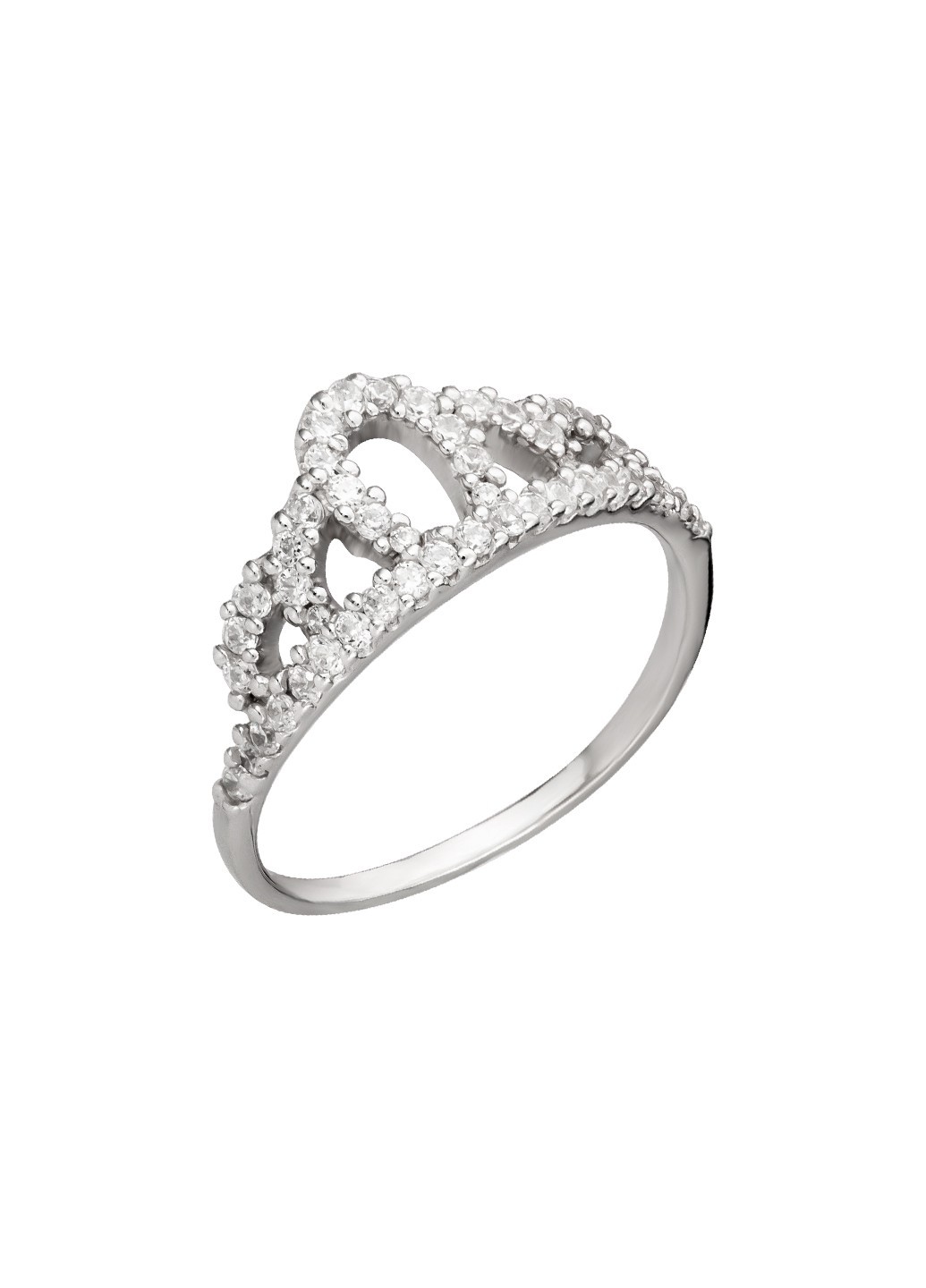 

Серебряное кольцо HARMONY с00193 16 бел.