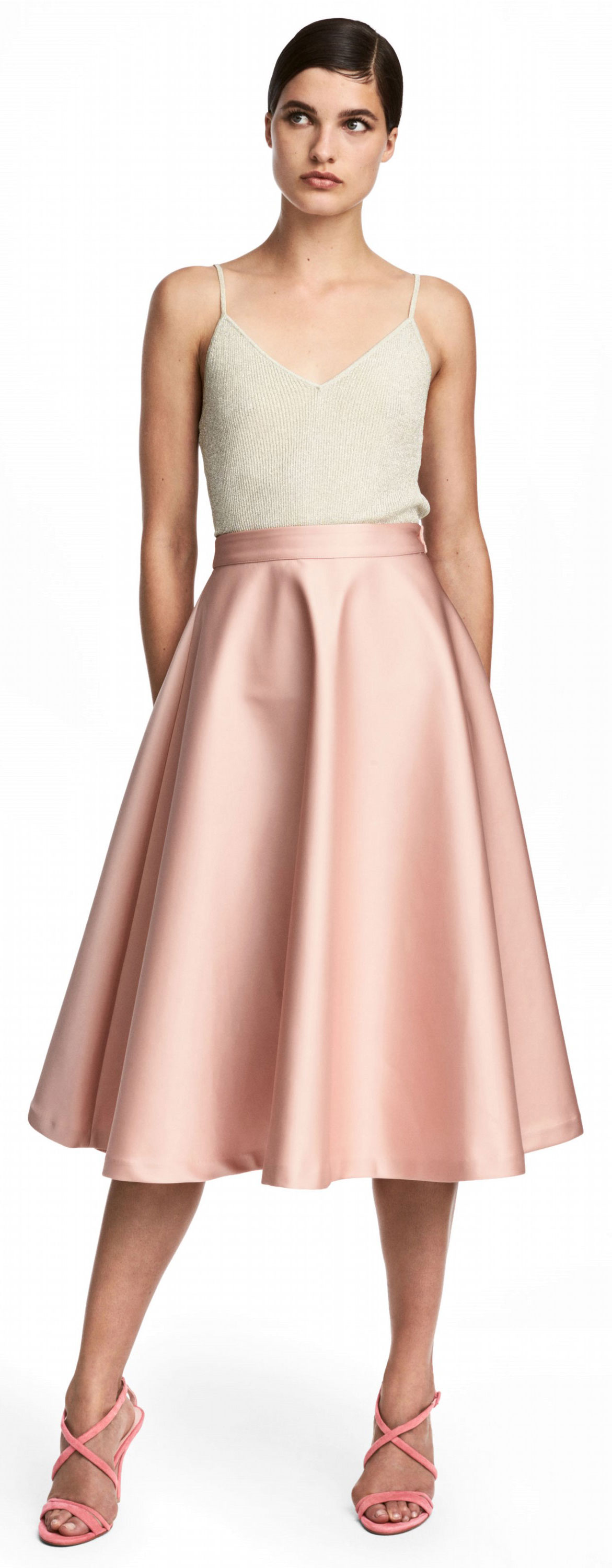 

Юбка H&M KK5675056 38 Розовая