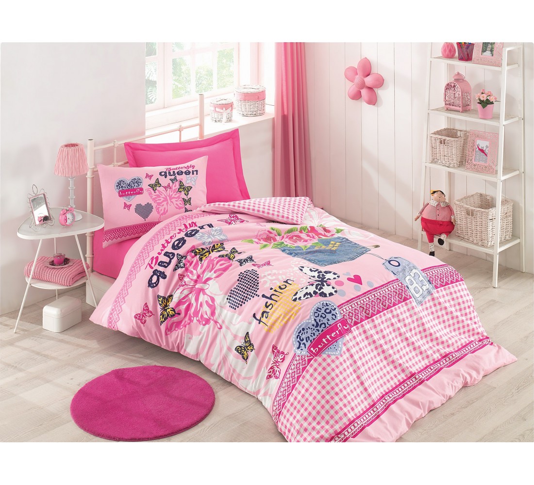 

КПБ Cotton box Ранфорс подросток QUEEN PEMBE 160х220
