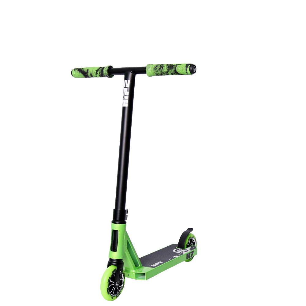 

Самокат трюковый Hipe H7 Black/Green