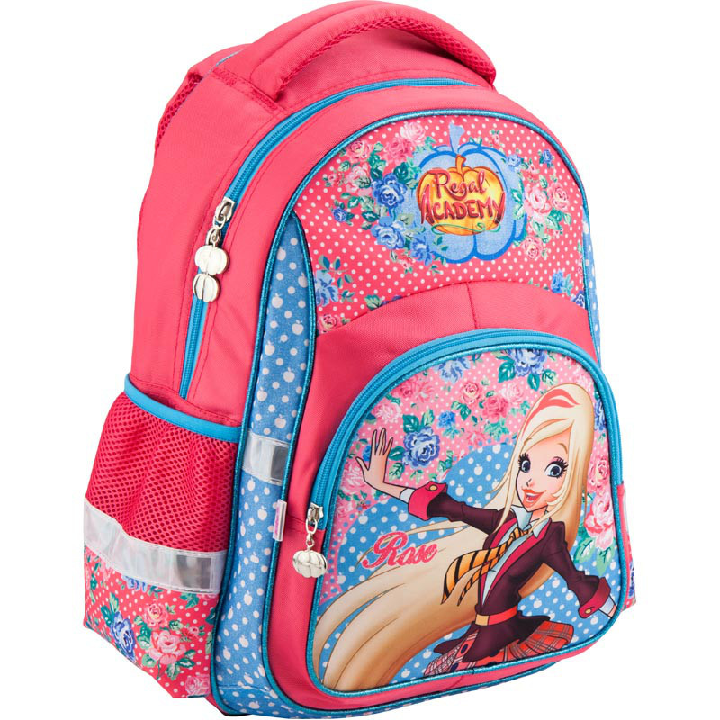 

Рюкзак школьный Kite 518 Regal Academy RA18-518S Розово-голубой