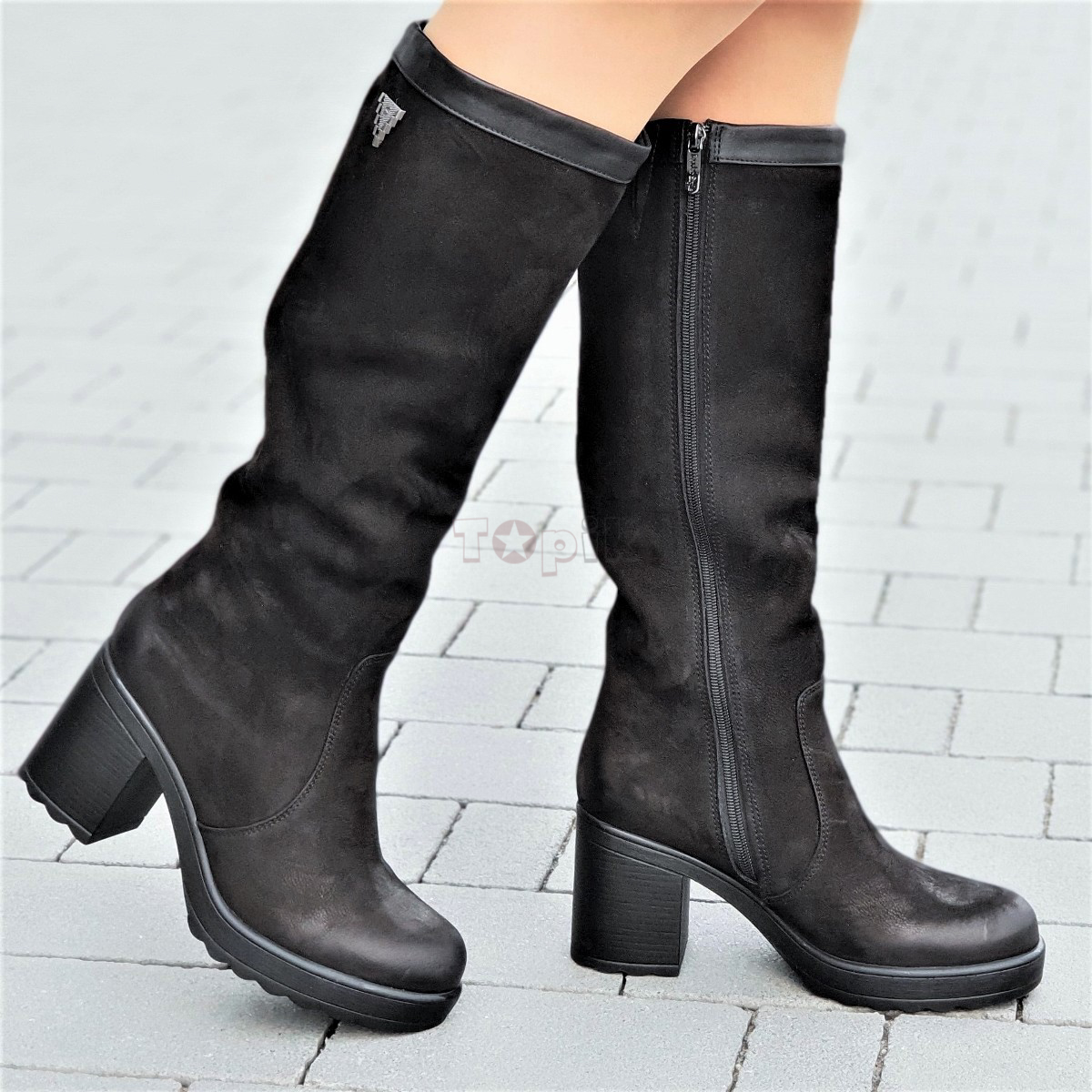 

Женские зимние сапоги на платформе, LEADER - STYLE, натуральная кожа, 36р Код 1300