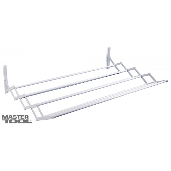 

Сушилка для одежды раскладная MasterTool GM 750 мм 8 перекладин белая (Арт.: 92-1778)