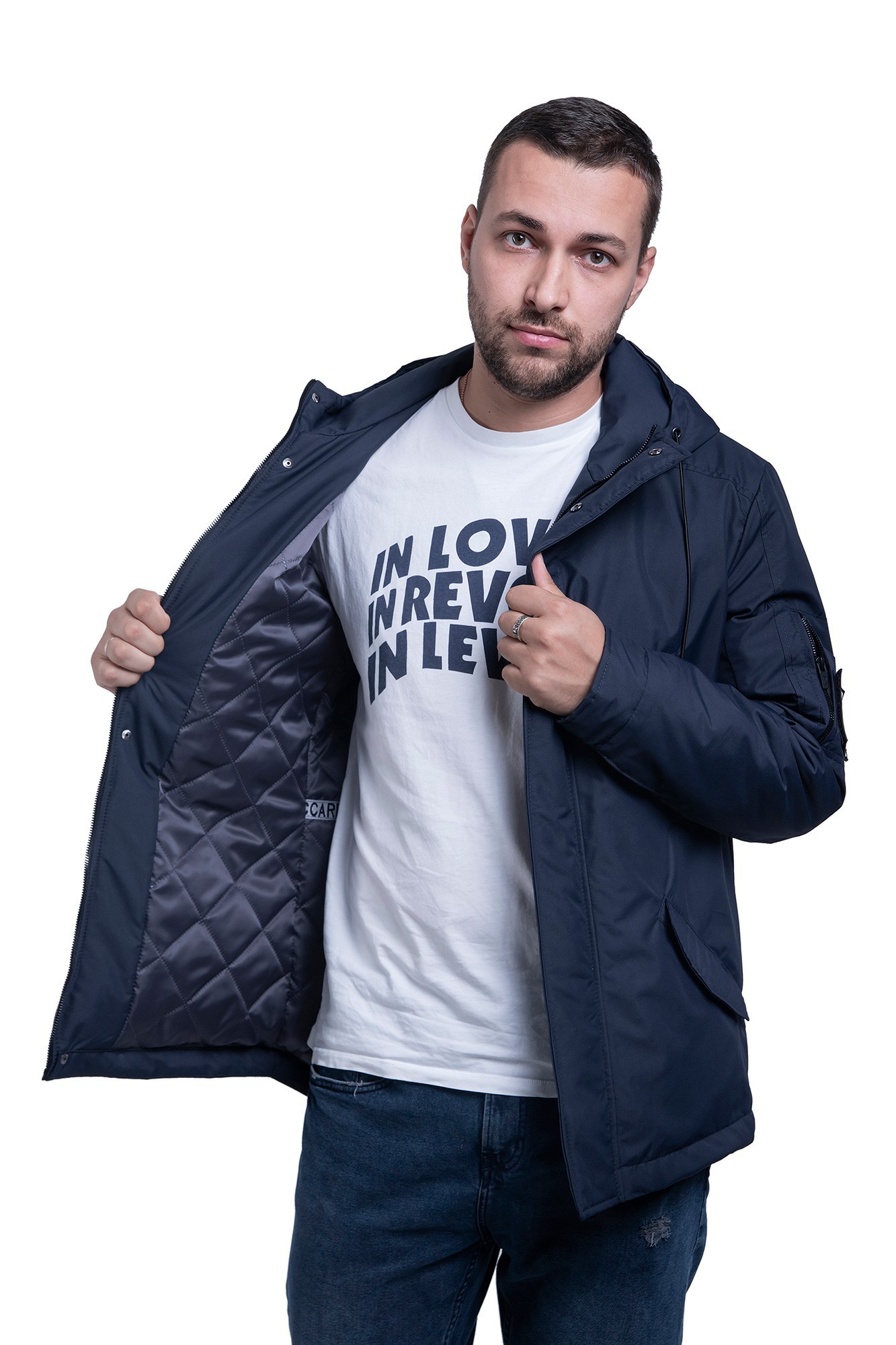 

Куртка мужская Сити Riccardo 52 синий